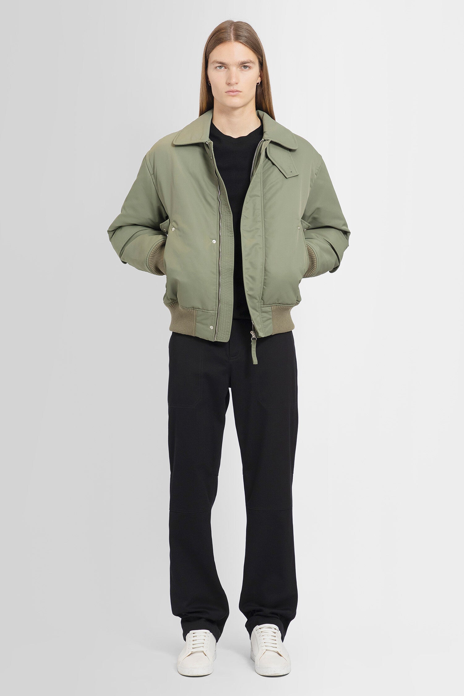 HELMUT LANG MAN GREEN JACKETS - HELMUT LANG - JACKETS | Antonioli