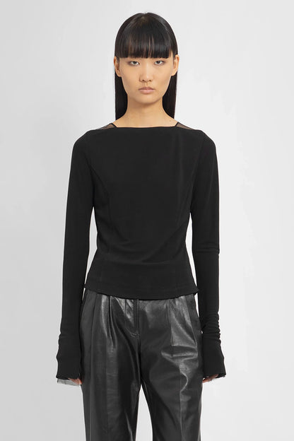 Antonioli HELMUT LANG WOMAN BLACK TOPS