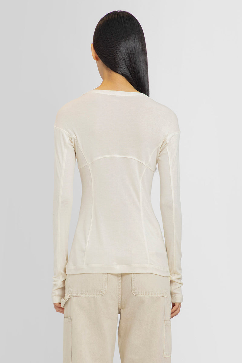 HELMUT LANG WOMAN OFF-WHITE TOPS