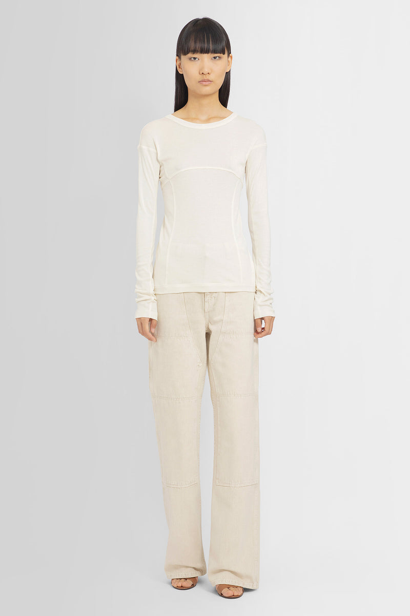 HELMUT LANG WOMAN OFF-WHITE TOPS