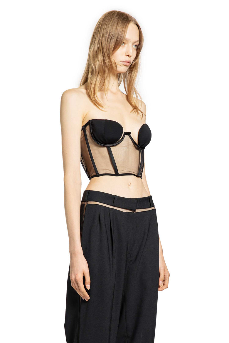 NENSI DOJAKA WOMAN BLACK TOPS