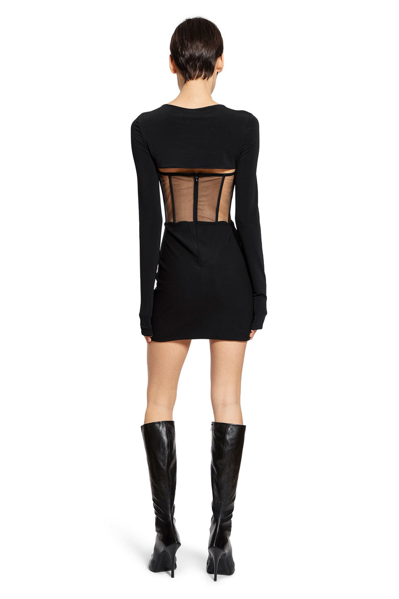 Corsetted Mini Dress
