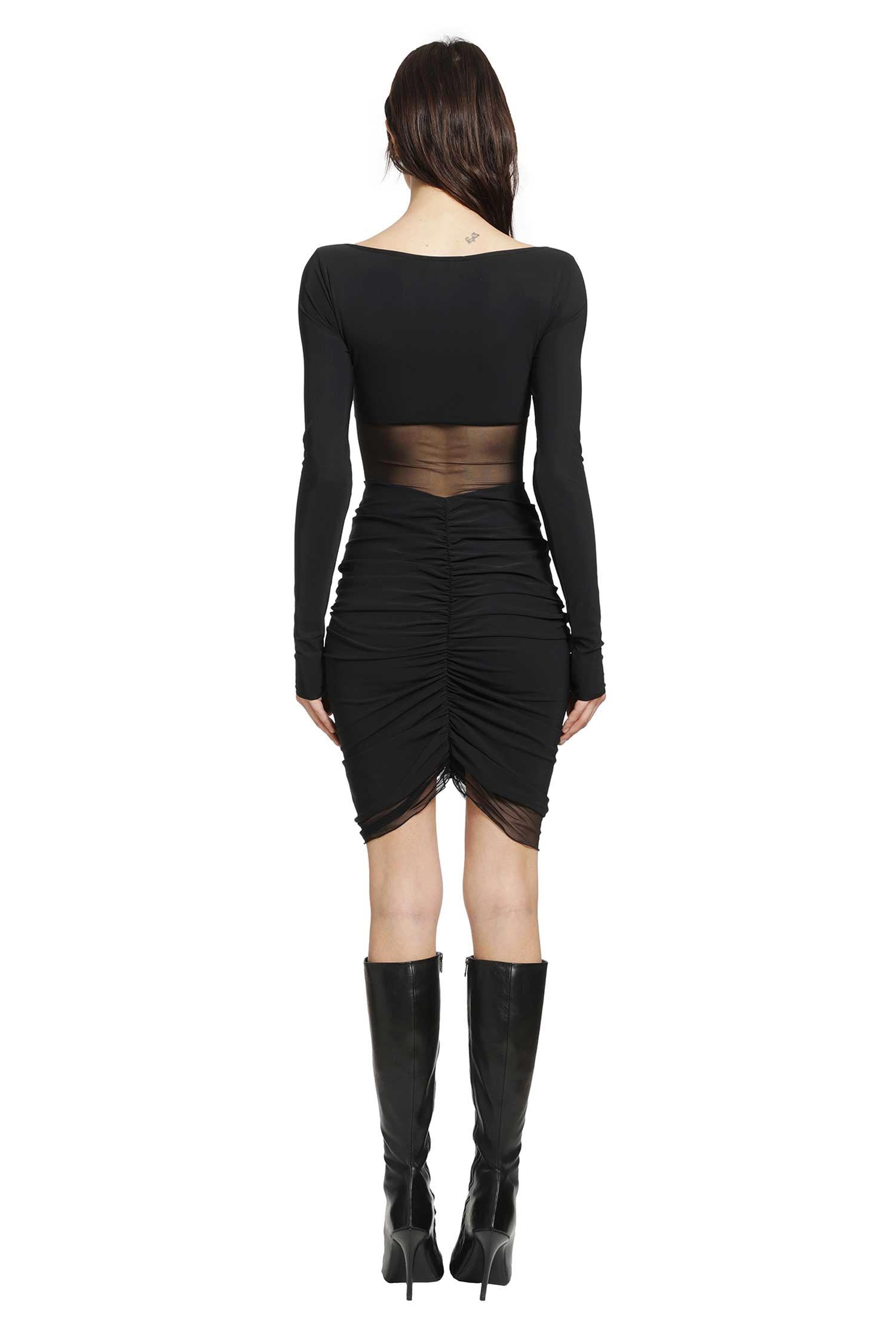 NENSI DOJAKA Ruched Ballet Mini Dress woman