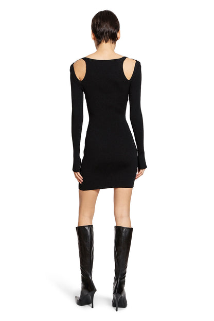Contour Ribbed Knit Mini Dress