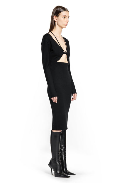 Halterneck Jumper Midi Dress
