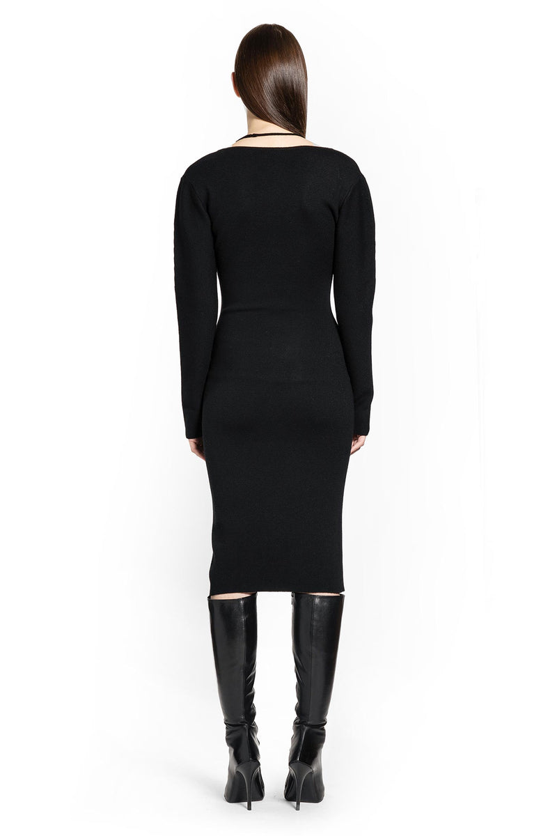 Halterneck Jumper Midi Dress
