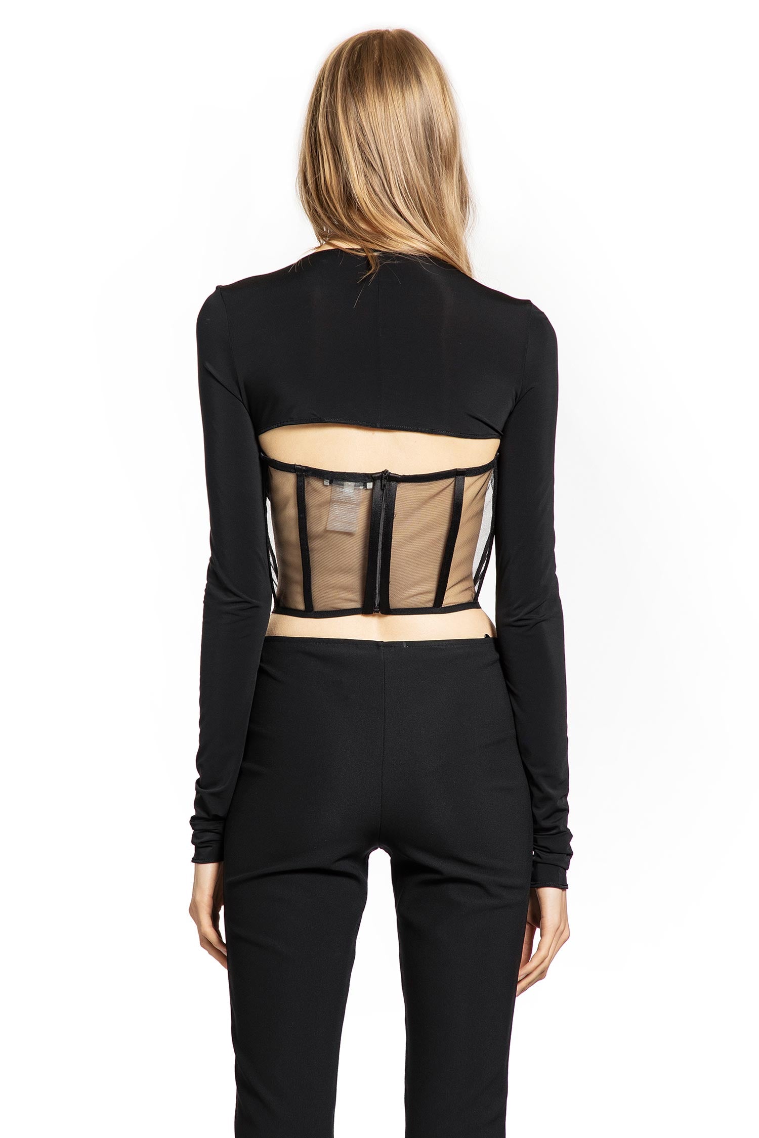 NENSI DOJAKA WOMAN BLACK TOPS