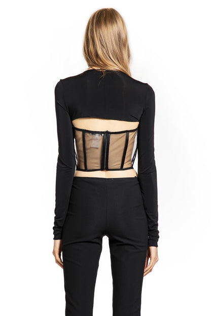 NENSI DOJAKA WOMAN BLACK TOPS
