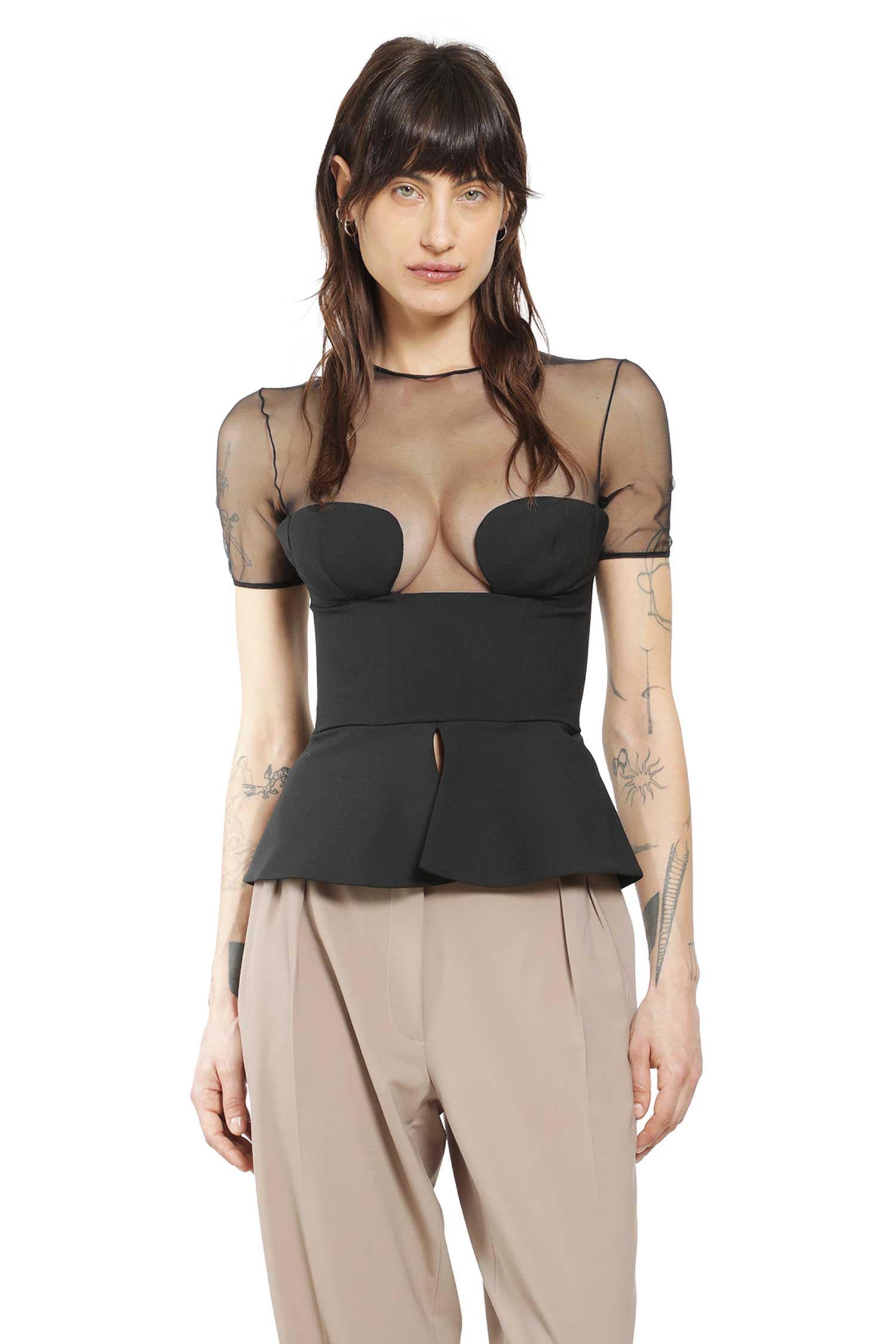 Tailored Bustier Top