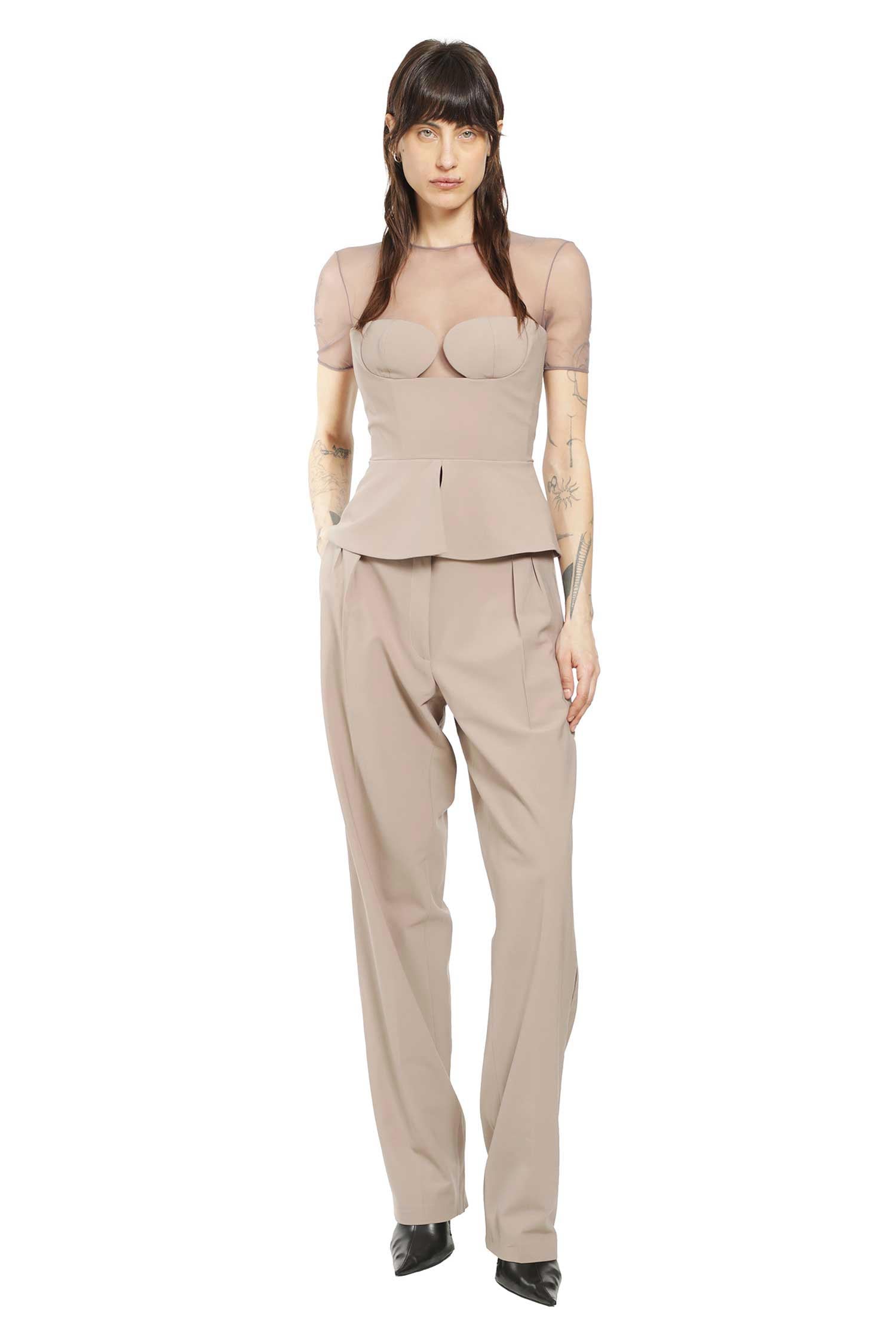 Tailored Bustier Top