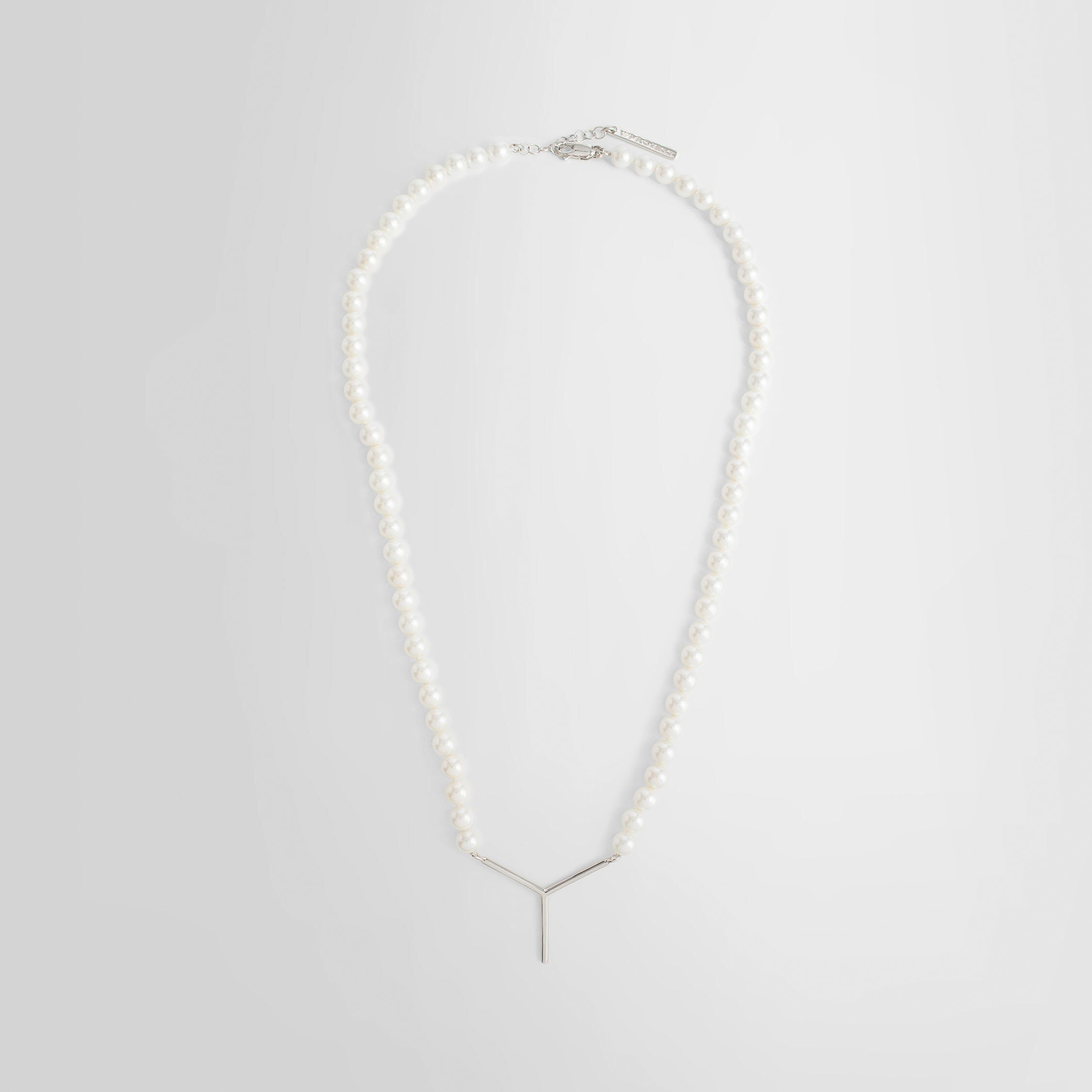 Y/PROJECT WOMAN WHITE NECKLACES