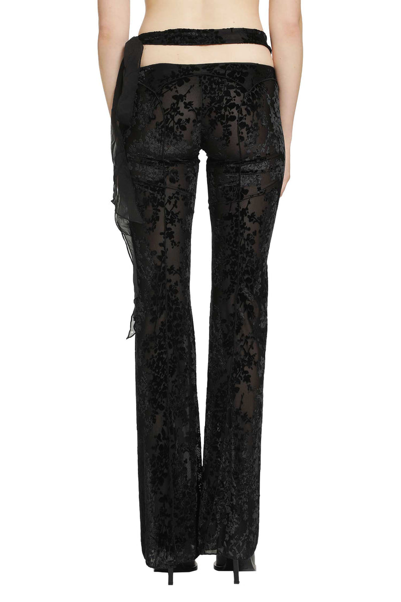 DAISY Night Flowers Leggings woman