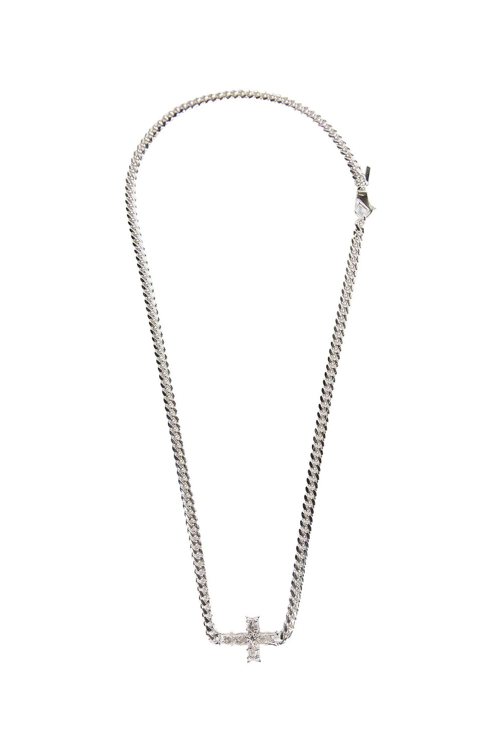 EMANUELE BICOCCHI Notre Dame Cross Chain Necklace unisex