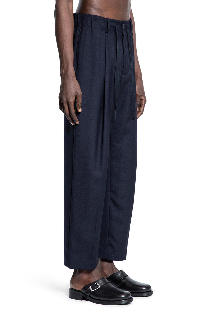 STUDIO NICHOLSON MAN BLUE TROUSERS - Antonioli.eu