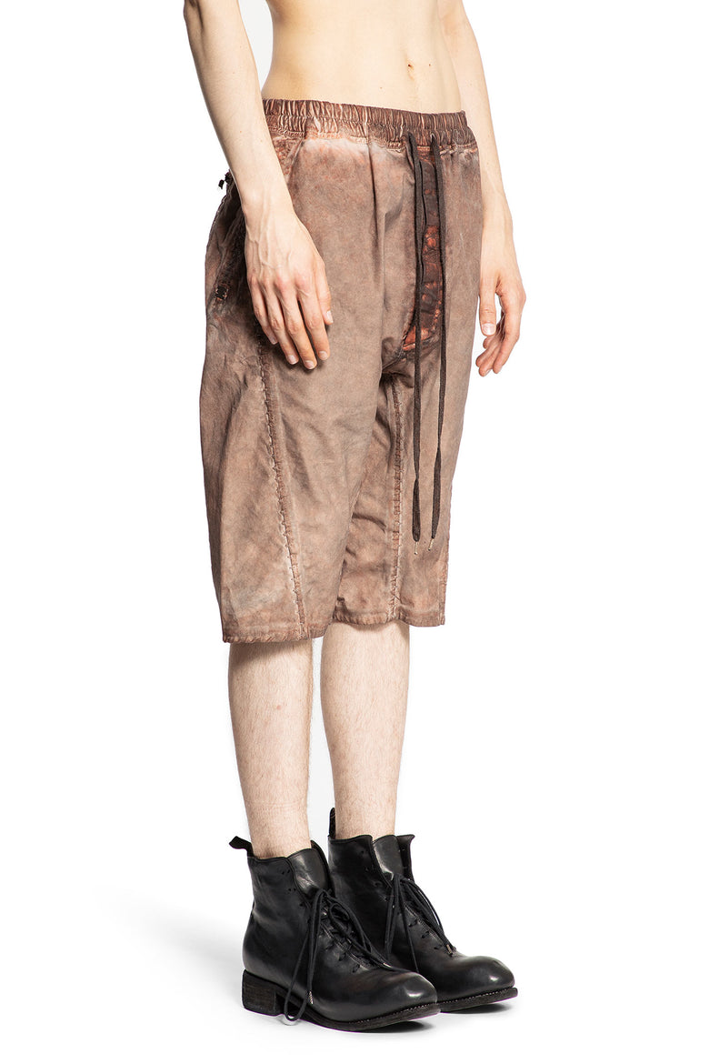 ISAAC SELLAM MAN BROWN SHORTS & SKIRTS