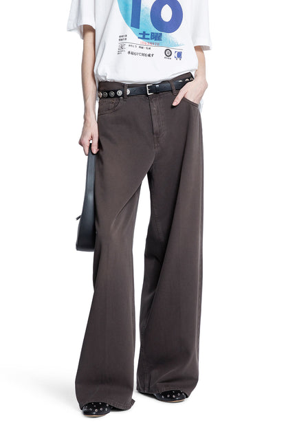 6397 WOMAN BROWN JEANS