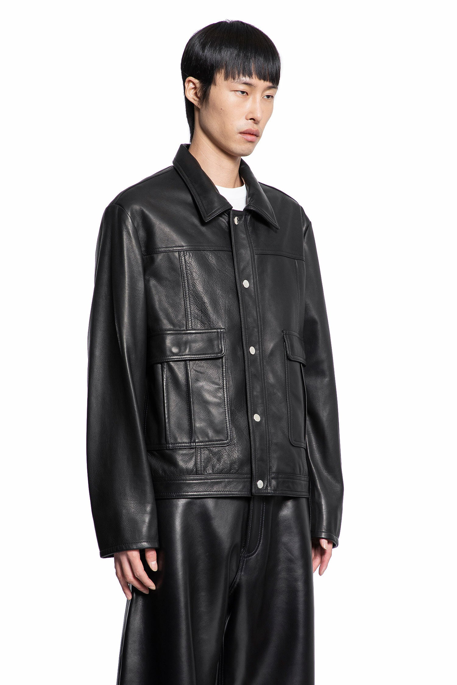 NICOLO ROMANO MAN BLACK JACKETS