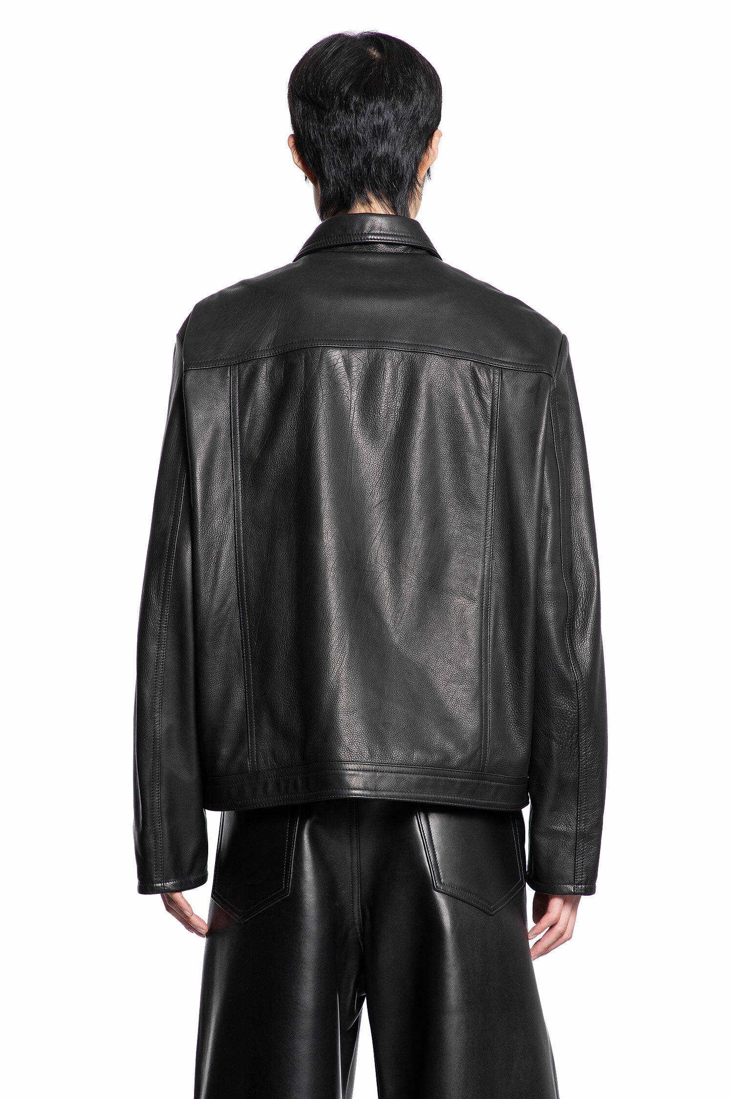 NICOLO ROMANO MAN BLACK JACKETS