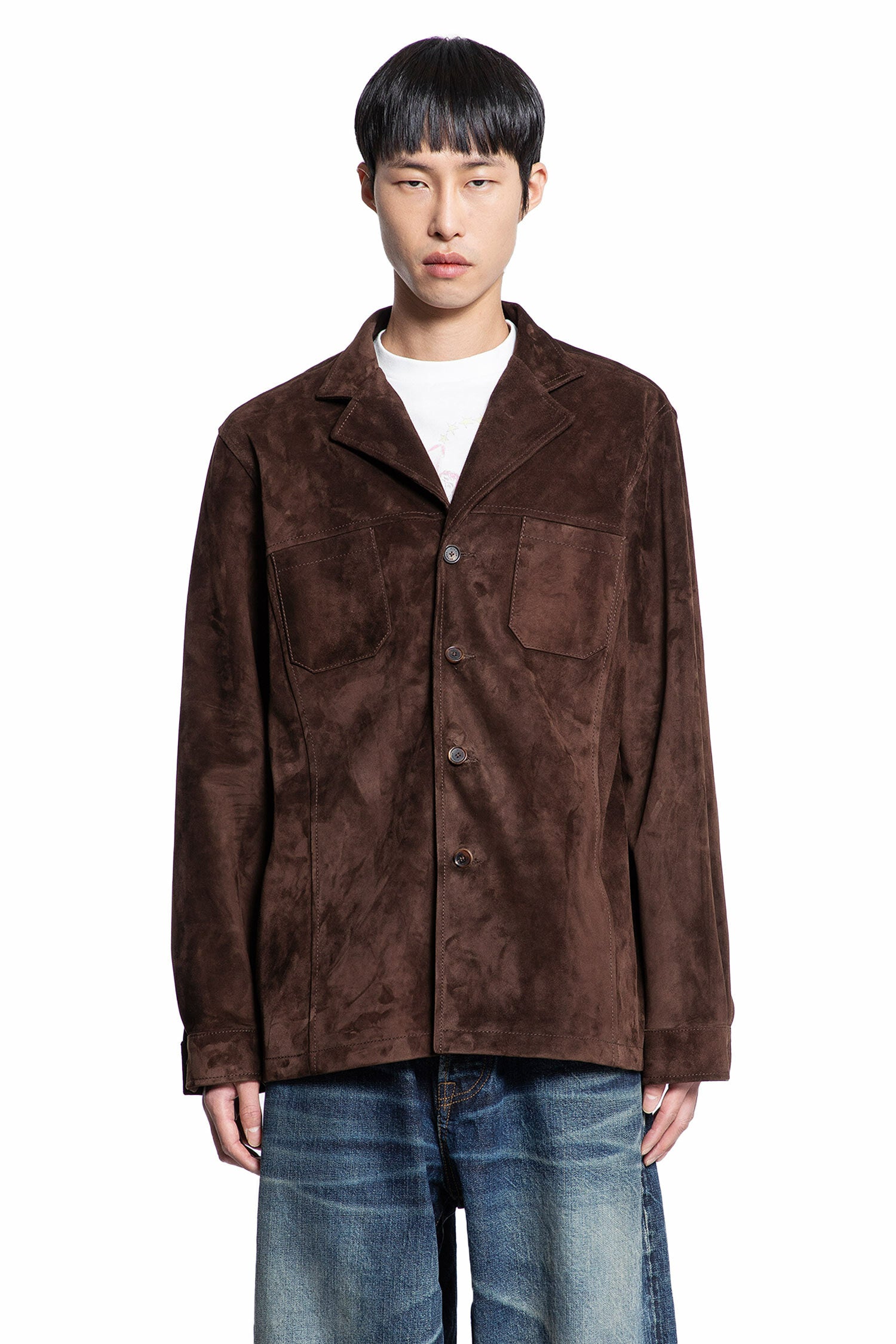 NICOLO ROMANO MAN BROWN JACKETS