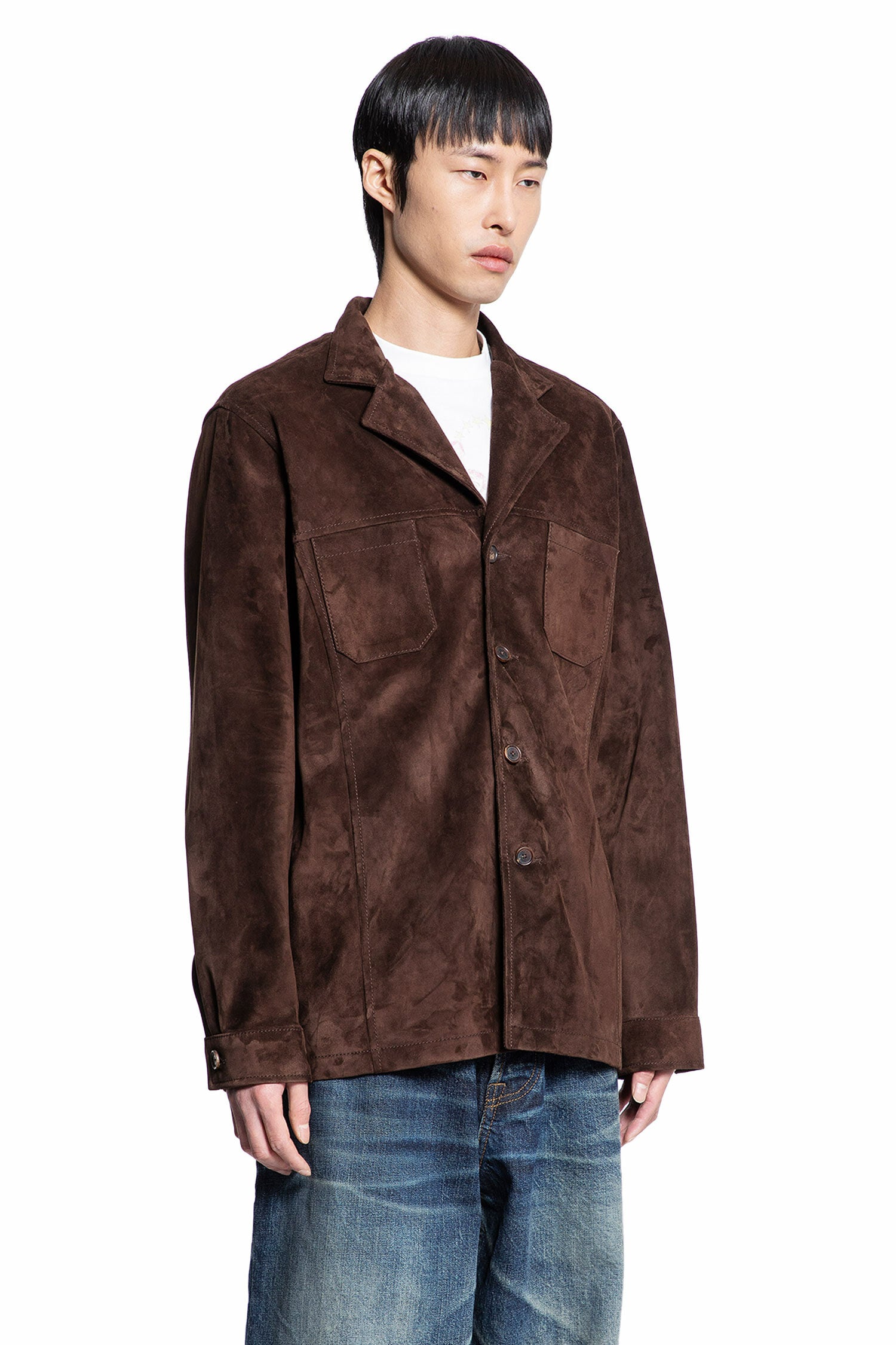 NICOLO ROMANO MAN BROWN JACKETS