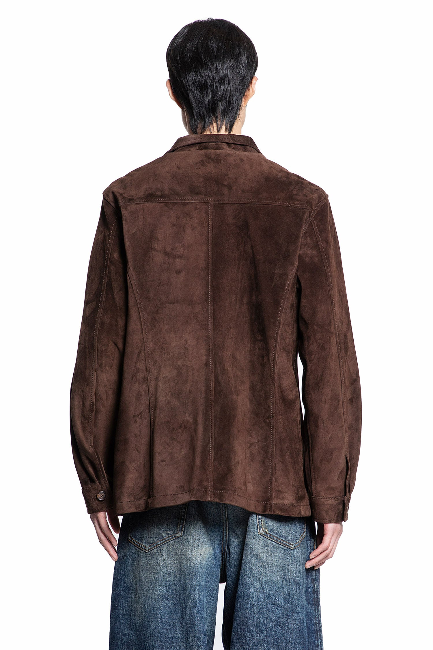 NICOLO ROMANO MAN BROWN JACKETS