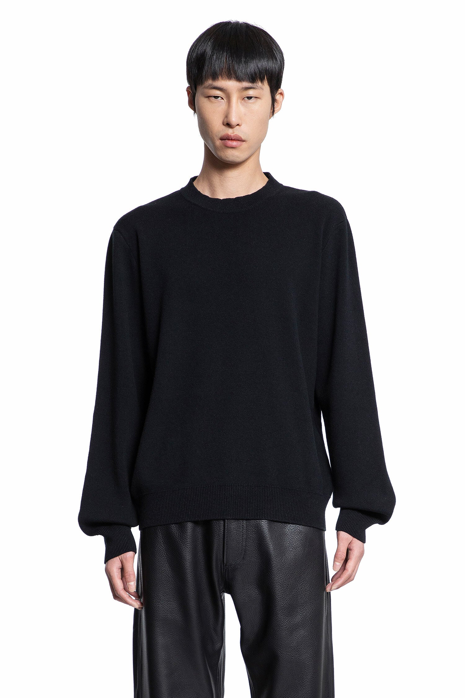 NICOLO ROMANO MAN BLACK KNITWEAR - NICOLO ROMANO - KNITWEAR | Antonioli