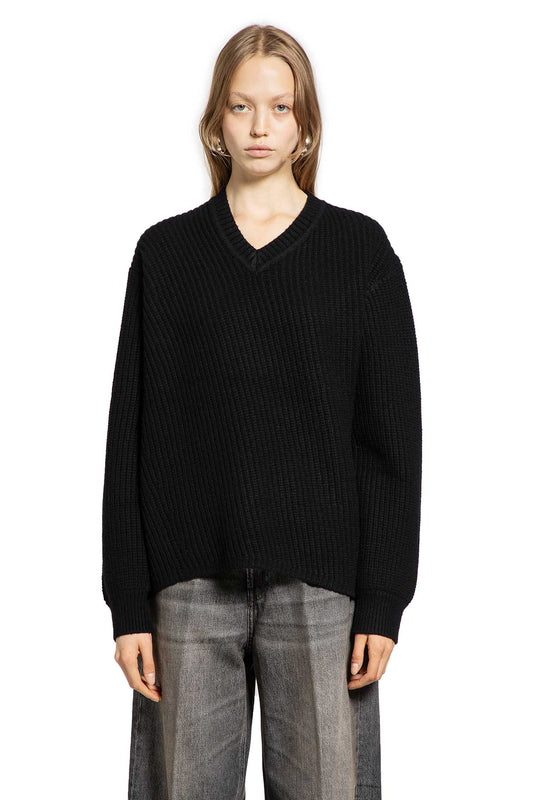 6397 WOMAN BLACK KNITWEAR