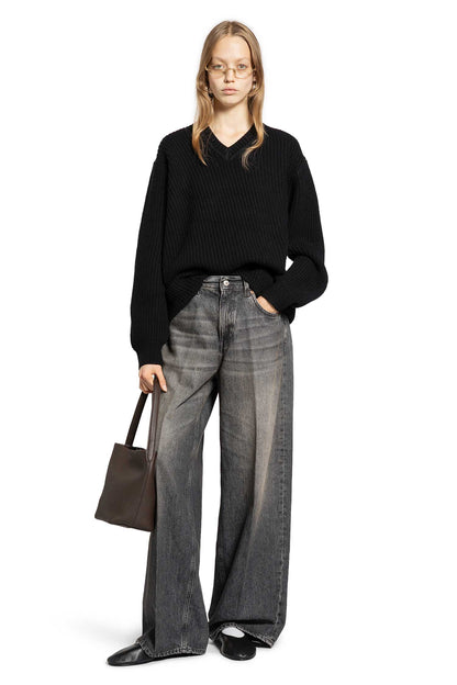 6397 WOMAN BLACK KNITWEAR