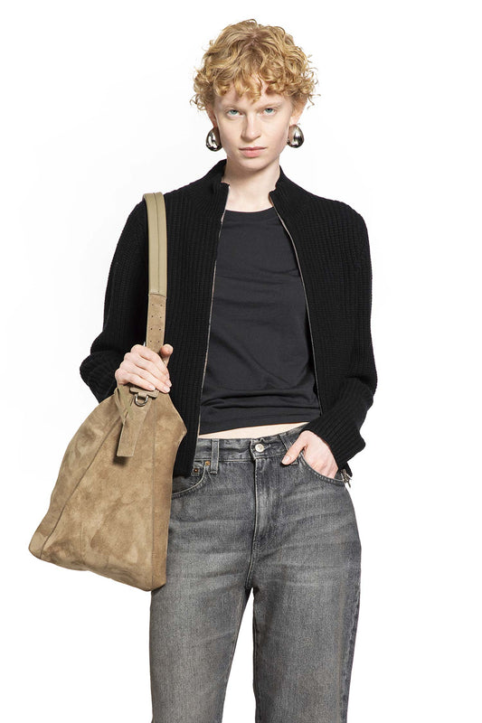 High Neck Zip Up Sweatshirts