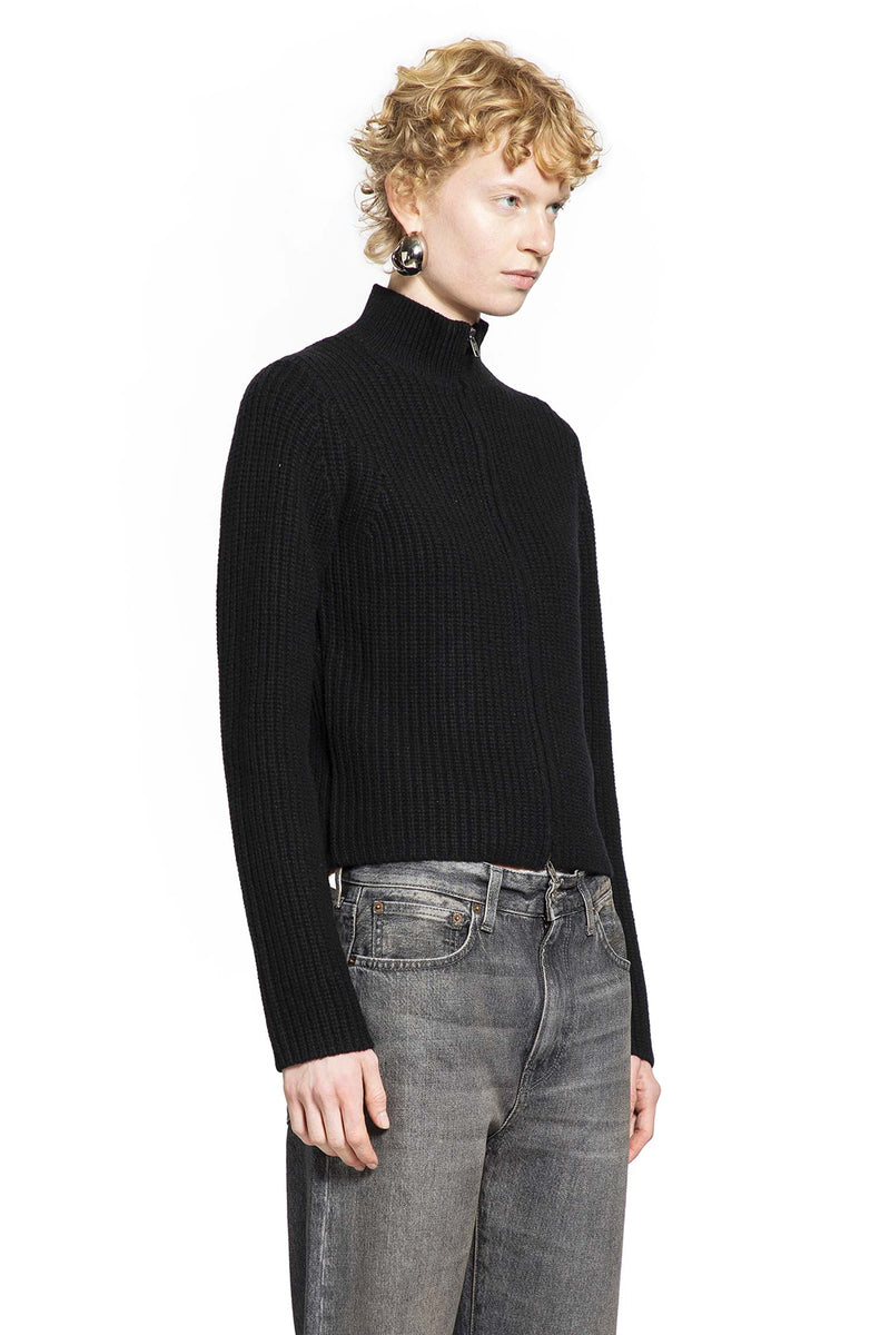 High Neck Zip Up Sweatshirts