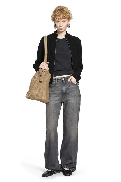 6397 WOMAN BLACK SWEATSHIRTS