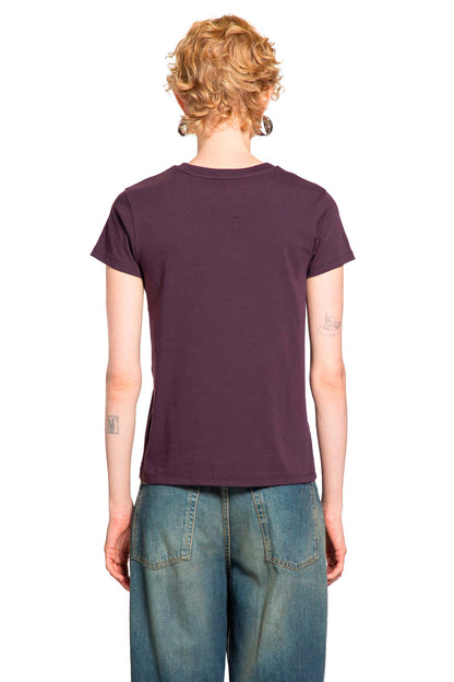 6397 WOMAN PURPLE T-SHIRTS & TANK TOPS