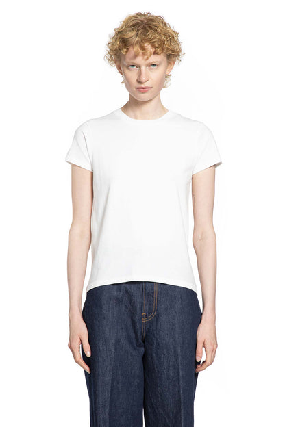 6397 WOMAN WHITE T-SHIRTS & TANK TOPS