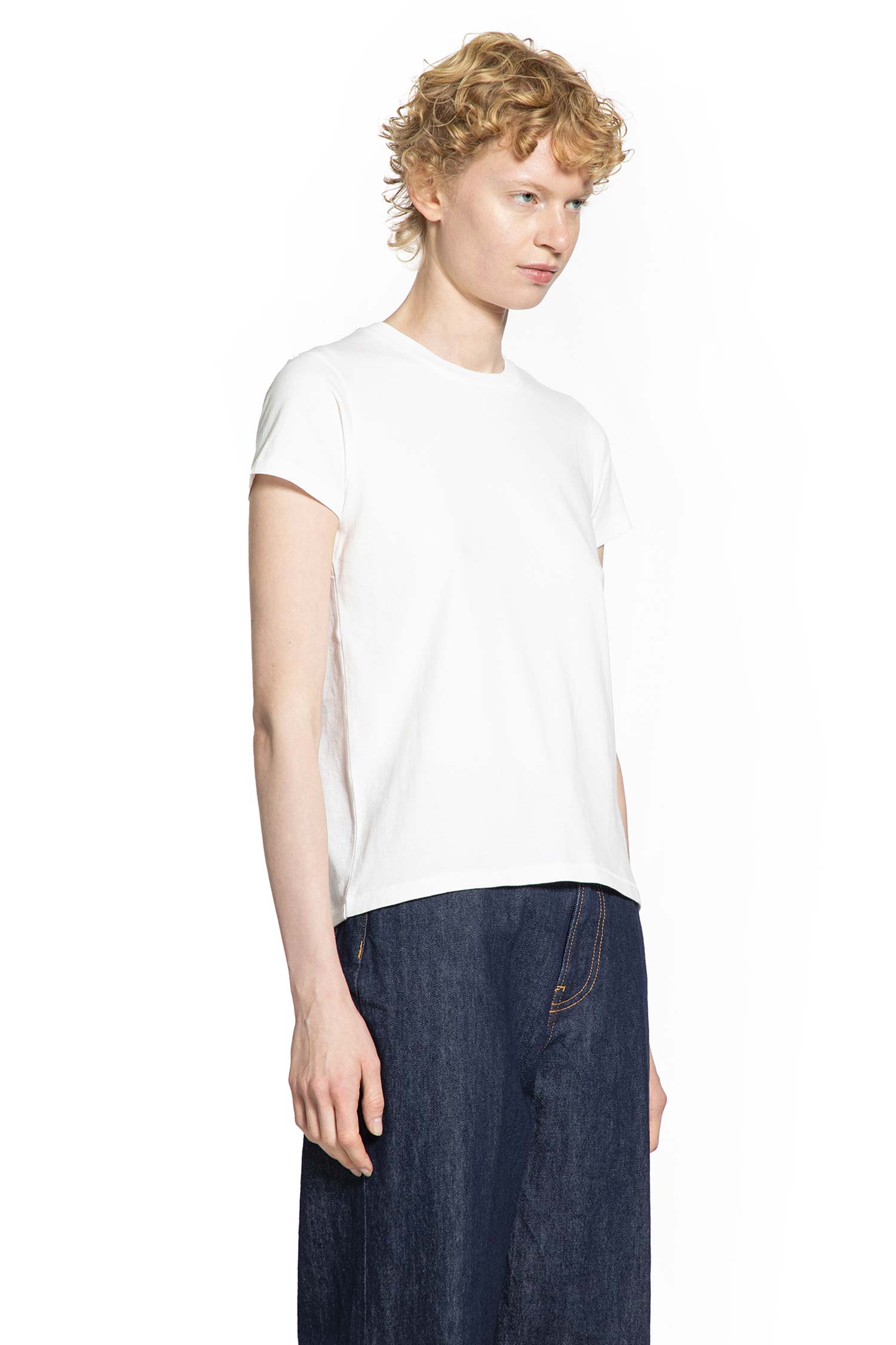 6397 WOMAN WHITE T-SHIRTS & TANK TOPS
