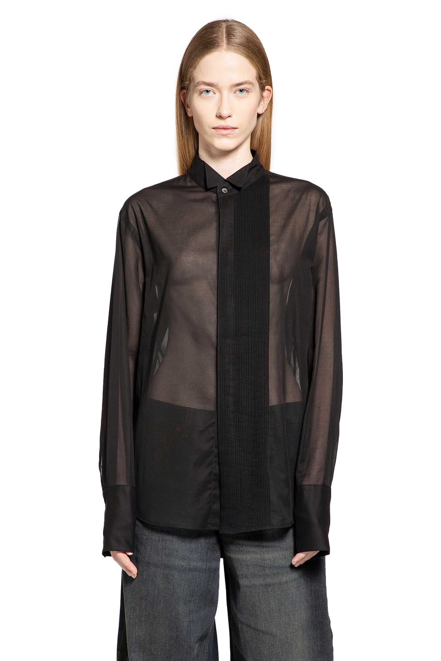Micro Pleat Formal Shirt