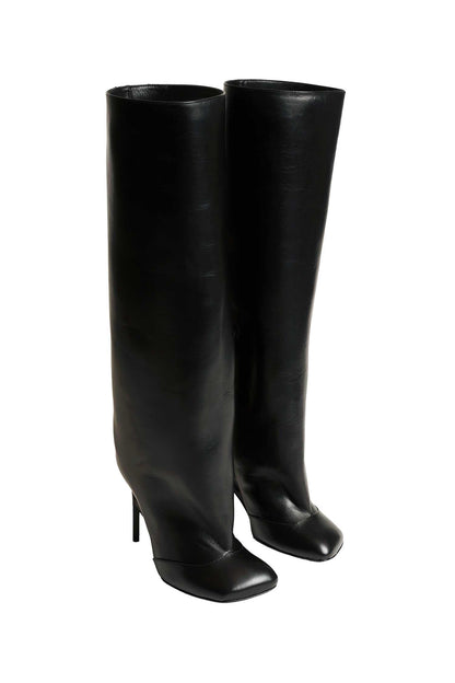 Broken Heel Knee High Boots
