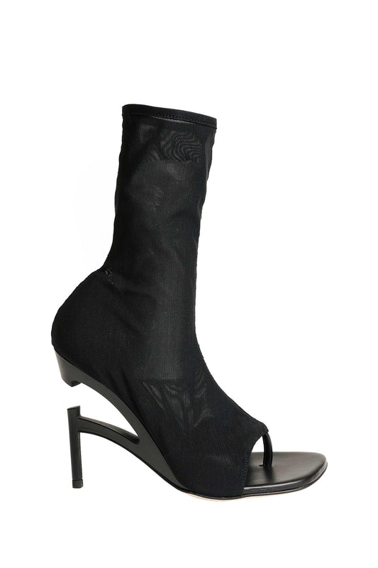 Broken Heel Ankle Sock Sandal