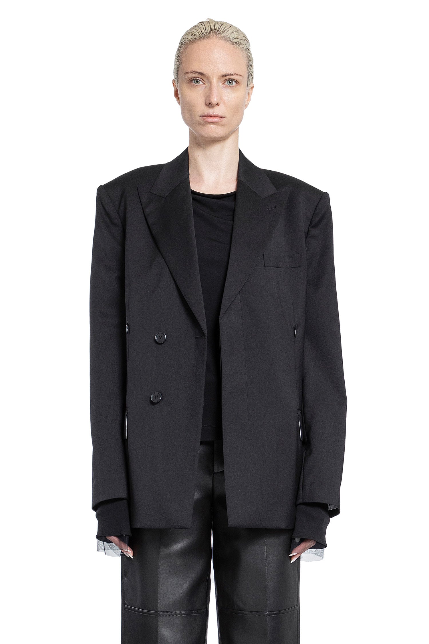 HELMUT LANG WOMAN BLACK BLAZERS