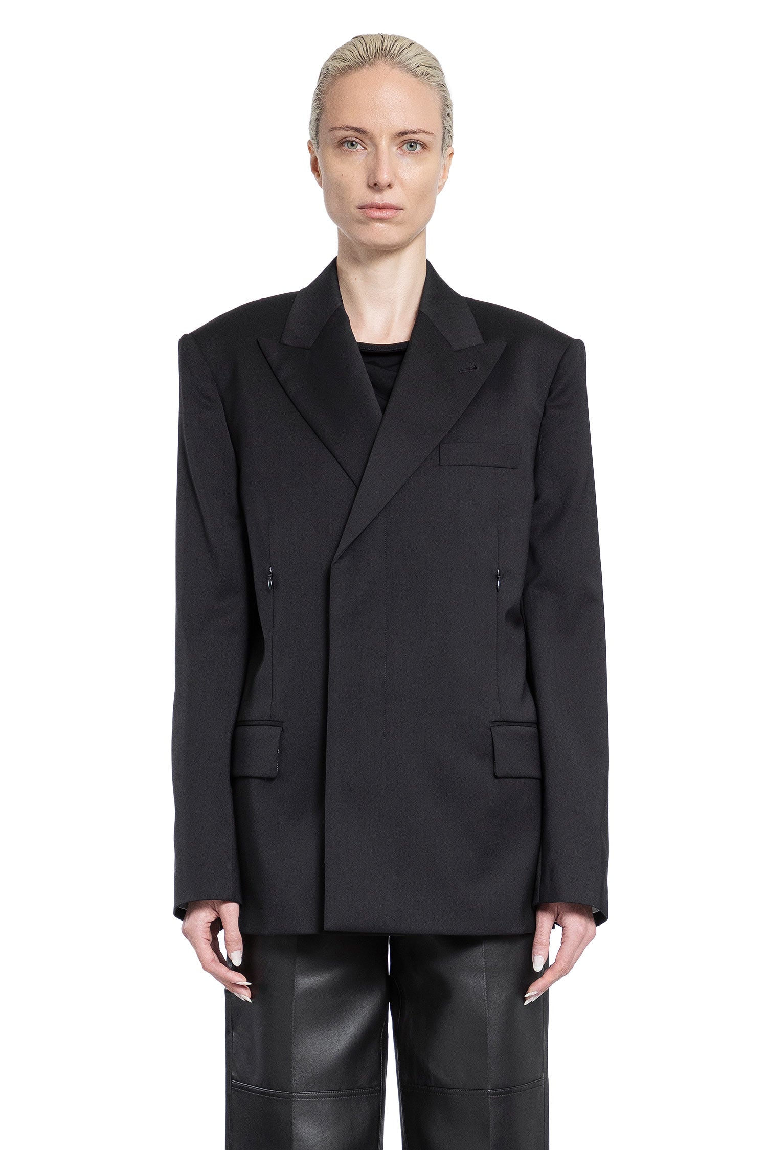 HELMUT LANG WOMAN BLACK BLAZERS