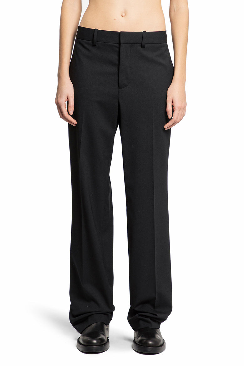 HELMUT LANG WOMAN BLACK TROUSERS