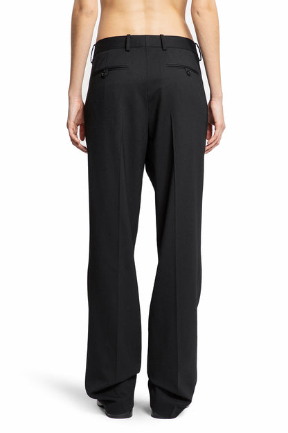 HELMUT LANG WOMAN BLACK TROUSERS