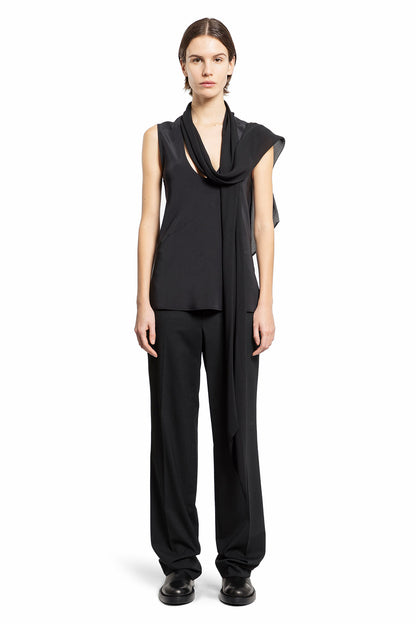 HELMUT LANG WOMAN BLACK TROUSERS