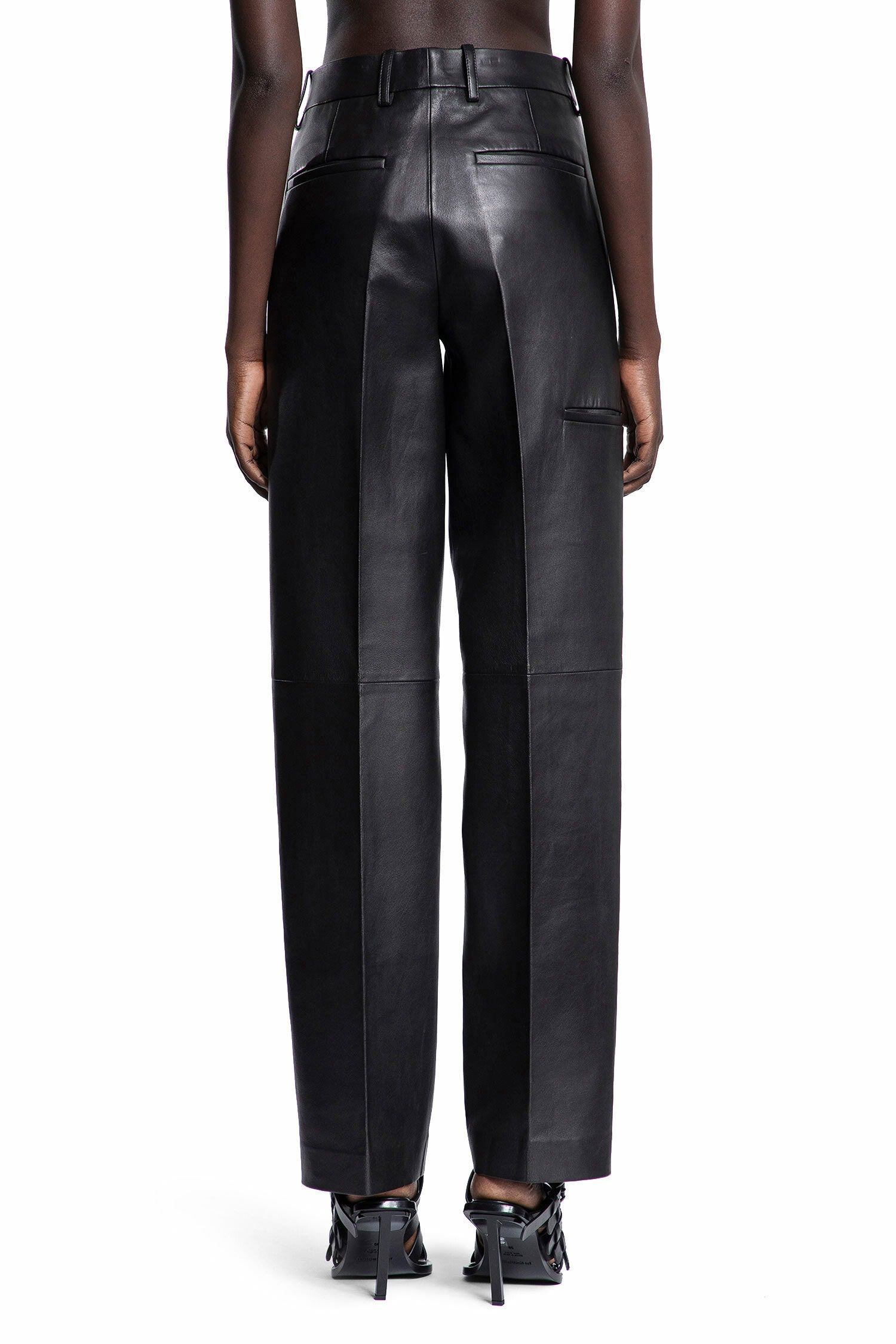 HELMUT LANG WOMAN BLACK TROUSERS