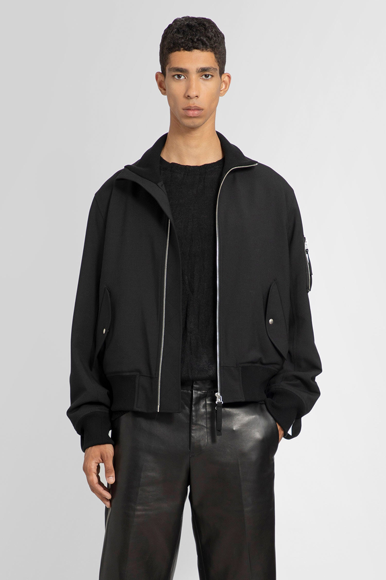 HELMUT LANG MAN BLACK JACKETS