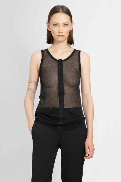 Antonioli HELMUT LANG WOMAN BLACK TOPS