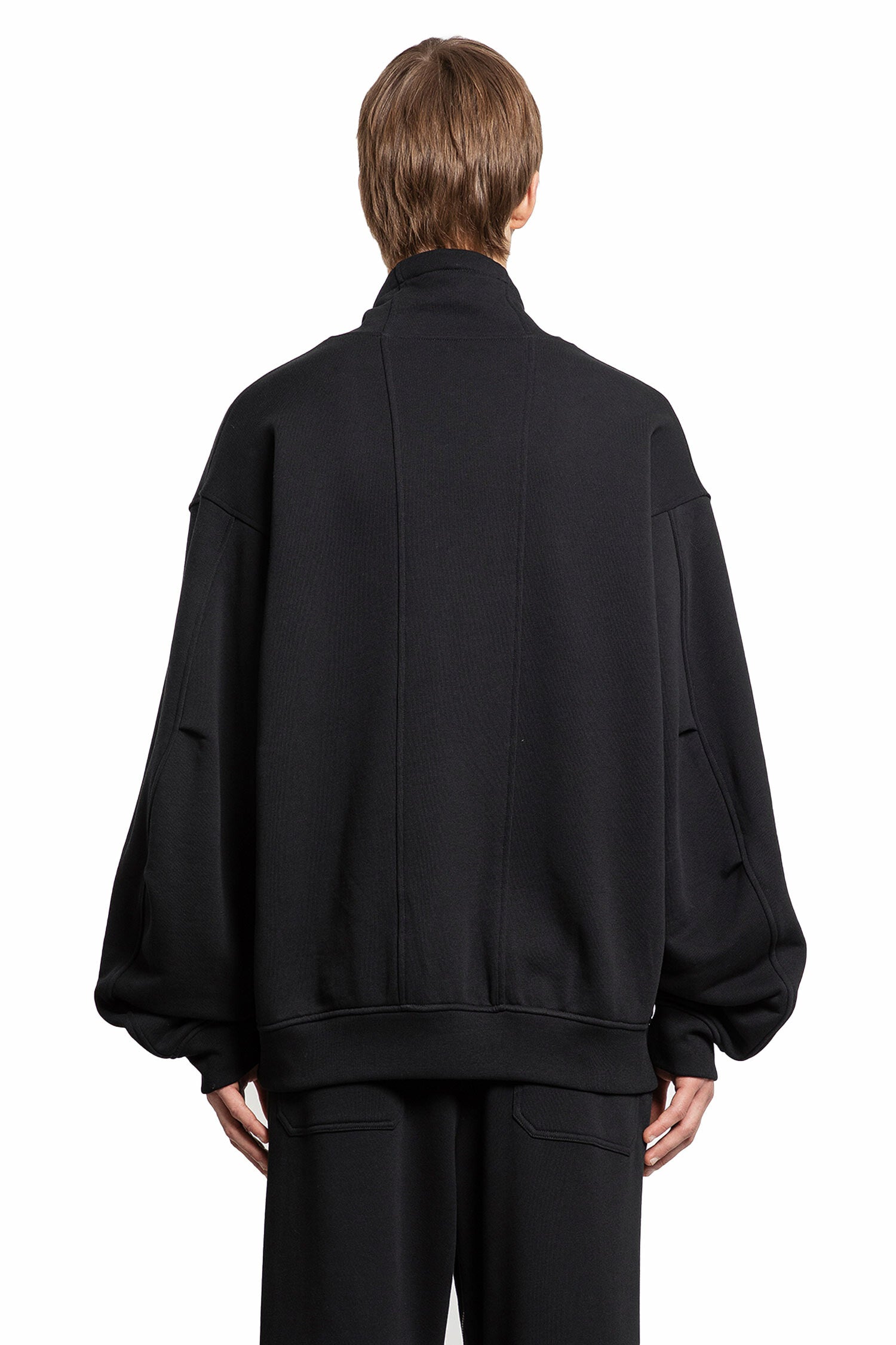 HELMUT LANG MAN BLACK SWEATSHIRTS