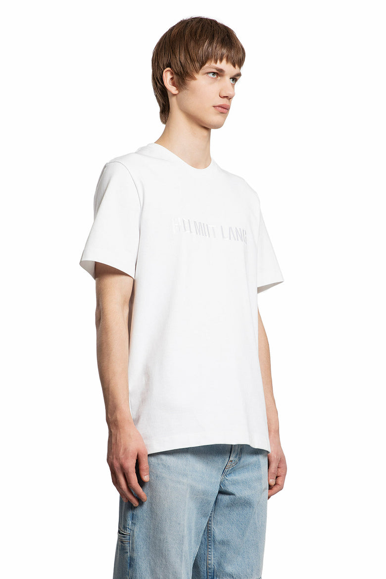 HELMUT LANG MAN WHITE T-SHIRTS & TANK TOPS