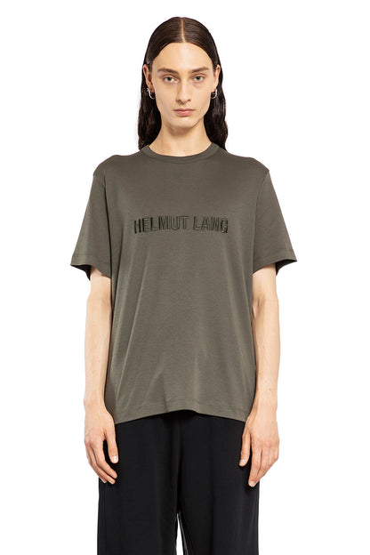 Antonioli HELMUT LANG MAN GREEN T-SHIRTS & TANK TOPS