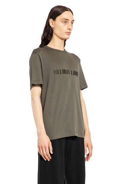 HELMUT LANG MAN GREEN T-SHIRTS & TANK TOPS