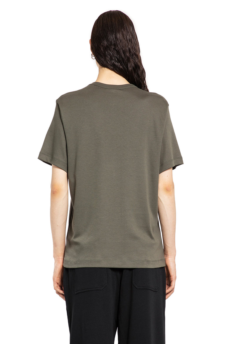 HELMUT LANG MAN GREEN T-SHIRTS & TANK TOPS